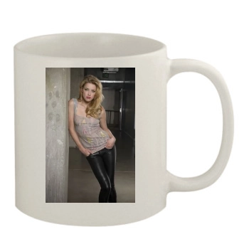 Amber Heard 11oz White Mug