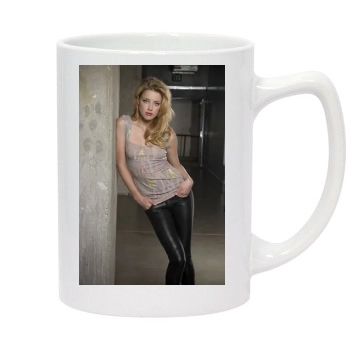 Amber Heard 14oz White Statesman Mug