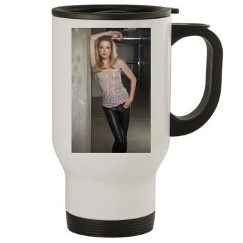 Amber Heard Stainless Steel Travel Mug