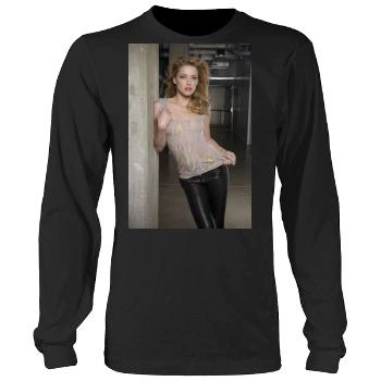 Amber Heard Men's Heavy Long Sleeve TShirt