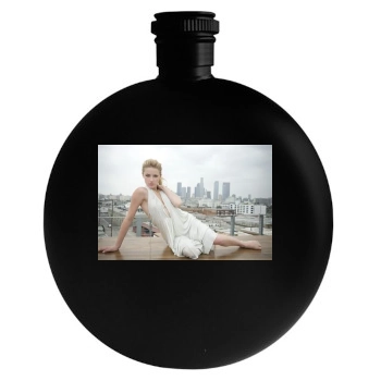 Amber Heard Round Flask