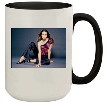 Amy Acker 15oz Colored Inner & Handle Mug