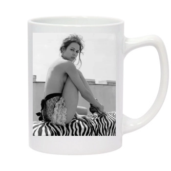 Amy Acker 14oz White Statesman Mug