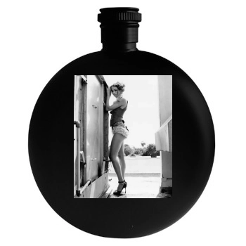 Amy Acker Round Flask