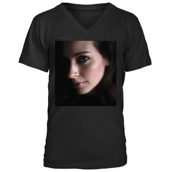 Amy Acker Men's V-Neck T-Shirt