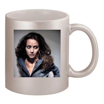 Amy Acker 11oz Metallic Silver Mug