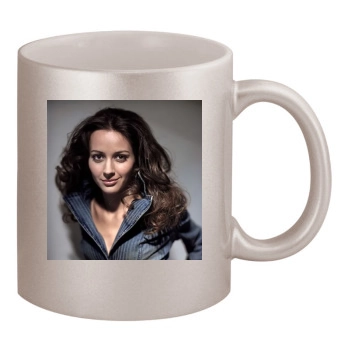 Amy Acker 11oz Metallic Silver Mug