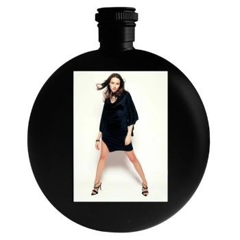 Amy Acker Round Flask