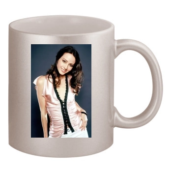 Amy Acker 11oz Metallic Silver Mug