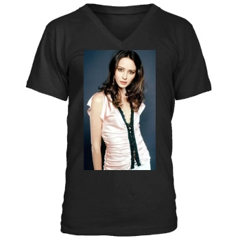 Amy Acker Men's V-Neck T-Shirt