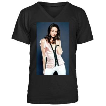 Amy Acker Men's V-Neck T-Shirt