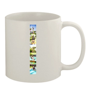 Francoise Boufhal 11oz White Mug