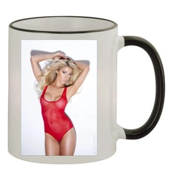 Heather Rae Young 11oz Colored Rim & Handle Mug