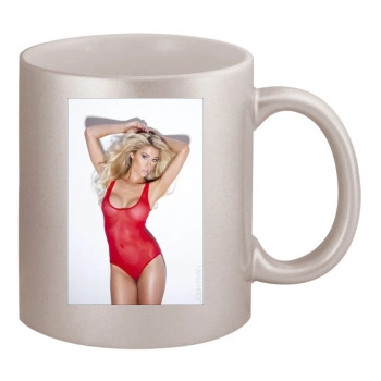 Heather Rae Young 11oz Metallic Silver Mug