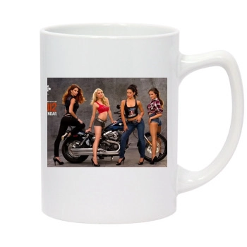 Heather Rae Young 14oz White Statesman Mug