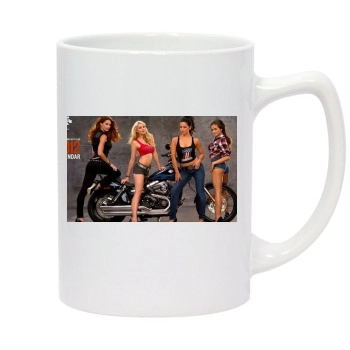 Heather Rae Young 14oz White Statesman Mug