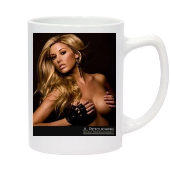 Heather Rae Young 14oz White Statesman Mug