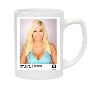 Heather Rae Young 14oz White Statesman Mug