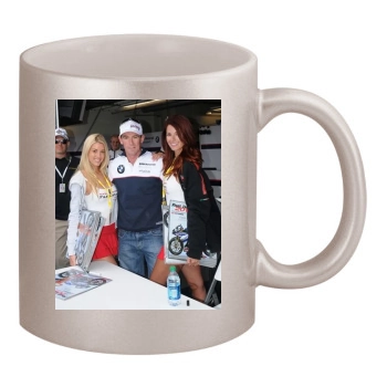 Heather Rae Young 11oz Metallic Silver Mug