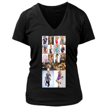 Heather Rae Young Women's Deep V-Neck TShirt