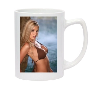 Heather Rae Young 14oz White Statesman Mug