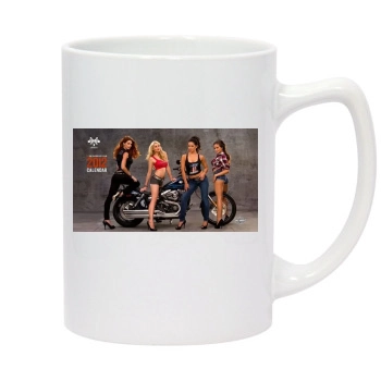 Heather Rae Young 14oz White Statesman Mug