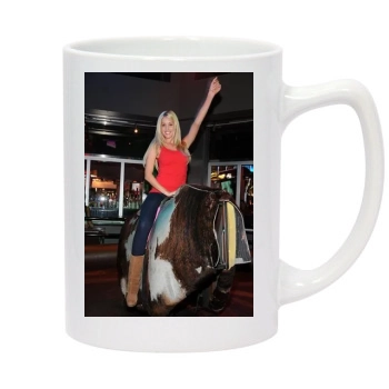 Heather Rae Young 14oz White Statesman Mug