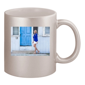 Heather Rae Young 11oz Metallic Silver Mug