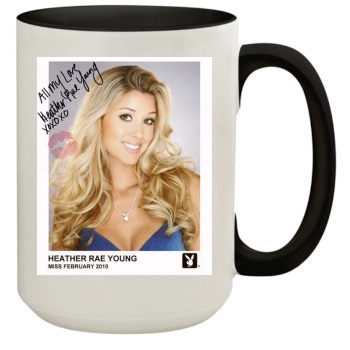 Heather Rae Young 15oz Colored Inner & Handle Mug