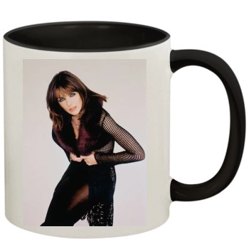 Elizabeth Hurley 11oz Colored Inner & Handle Mug