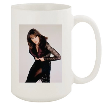 Elizabeth Hurley 15oz White Mug