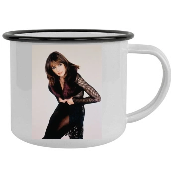 Elizabeth Hurley Camping Mug