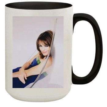 Elizabeth Hurley 15oz Colored Inner & Handle Mug