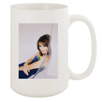 Elizabeth Hurley 15oz White Mug