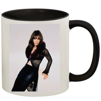 Elizabeth Hurley 11oz Colored Inner & Handle Mug