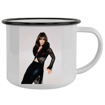 Elizabeth Hurley Camping Mug