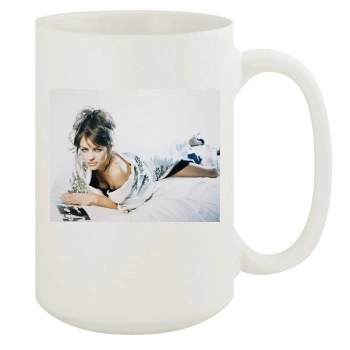 Elizabeth Hurley 15oz White Mug