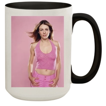 Elizabeth Hurley 15oz Colored Inner & Handle Mug