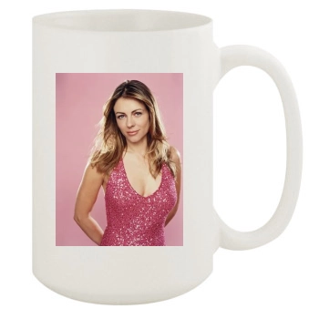 Elizabeth Hurley 15oz White Mug