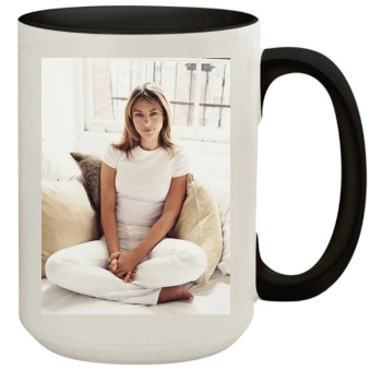 Elizabeth Hurley 15oz Colored Inner & Handle Mug