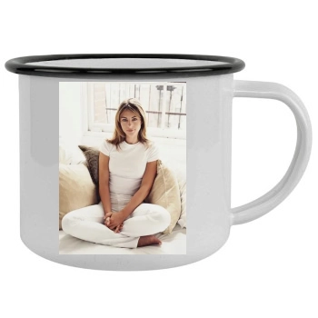 Elizabeth Hurley Camping Mug