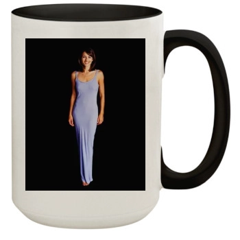 Elizabeth Hurley 15oz Colored Inner & Handle Mug