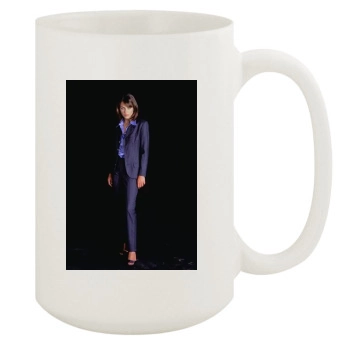 Elizabeth Hurley 15oz White Mug