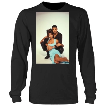 Halle Berry Men's Heavy Long Sleeve TShirt