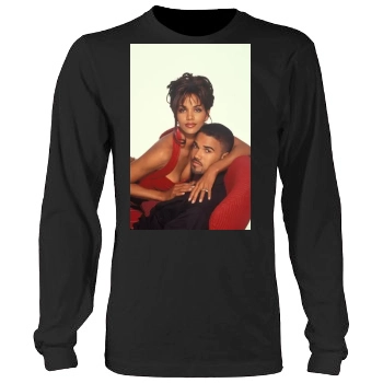 Halle Berry Men's Heavy Long Sleeve TShirt