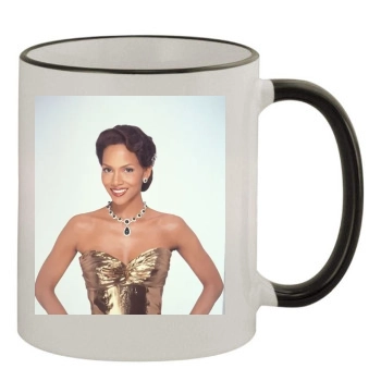 Halle Berry 11oz Colored Rim & Handle Mug