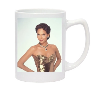 Halle Berry 14oz White Statesman Mug