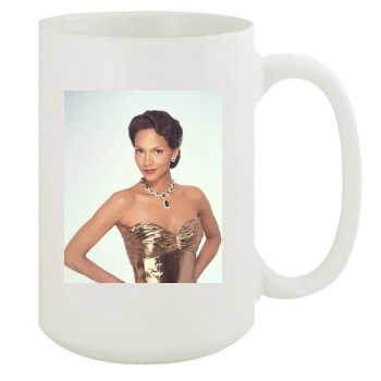 Halle Berry 15oz White Mug