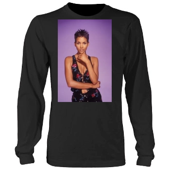 Halle Berry Men's Heavy Long Sleeve TShirt