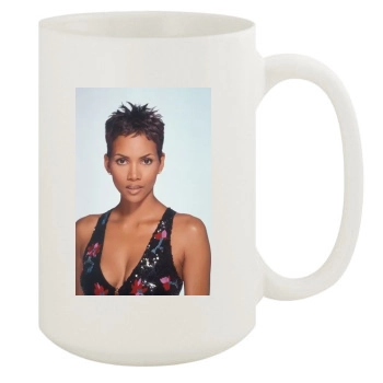 Halle Berry 15oz White Mug